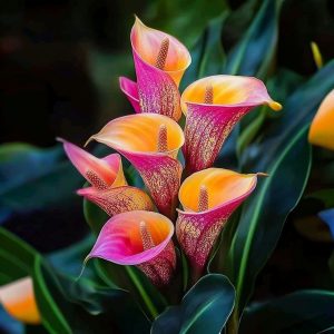 Калла Оникс купить по цене от 450р. в интернет-магазине «Посадика» с доставкой почтой в в Реутове и по всей России – [изображение №1].