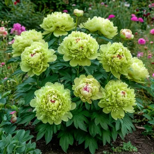 Пион Зеленые Бобы купить по цене от 610р. в интернет-магазине «Посадика» с доставкой почтой в в Реутове и по всей России – [изображение №1].